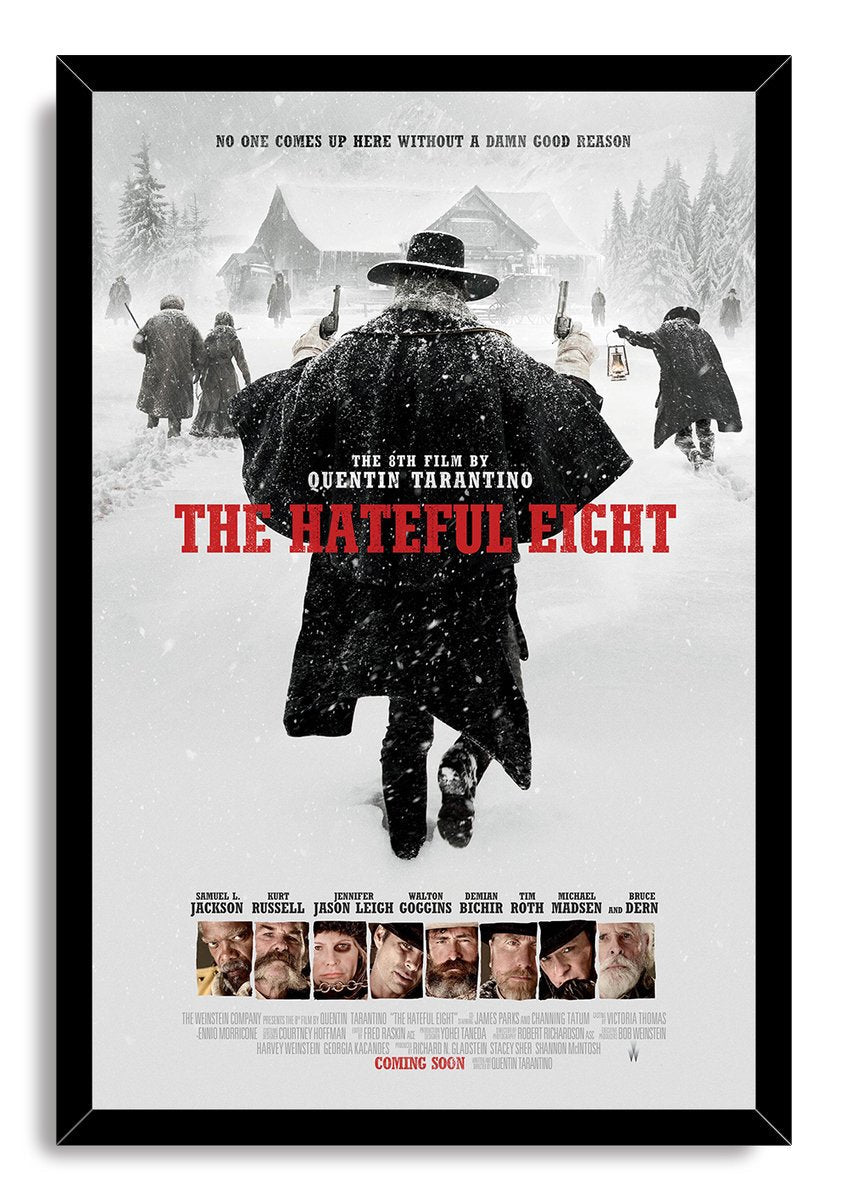 The Hateful Eight Decorative Painting (paper and canvas) art poster printing print