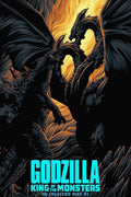 Godzilla King of the Monsters vs. King Ghidorah Decorative Painting (paper and canvas) art poster printing print