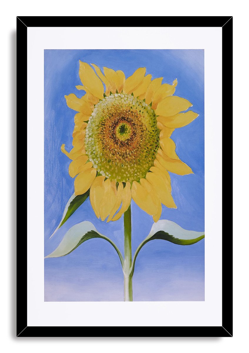 Sunflower Decorative Painting (paper and canvas) art poster printing print