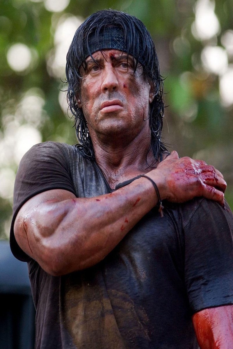 Rambo Sylvester Stallone Decorative Painting (paper and canvas) art poster printing print