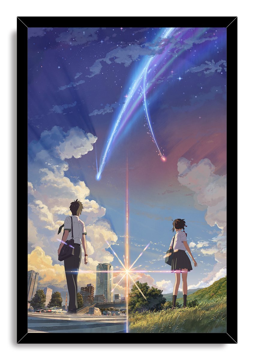 Your Name Anime Movie Decorative Painting (paper and canvas) art poster printing print
