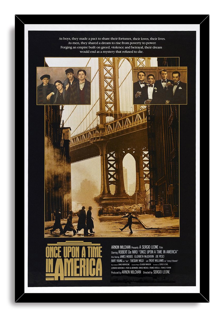 Once Upon a Time in America Decorative Painting (paper and canvas) art poster printing print