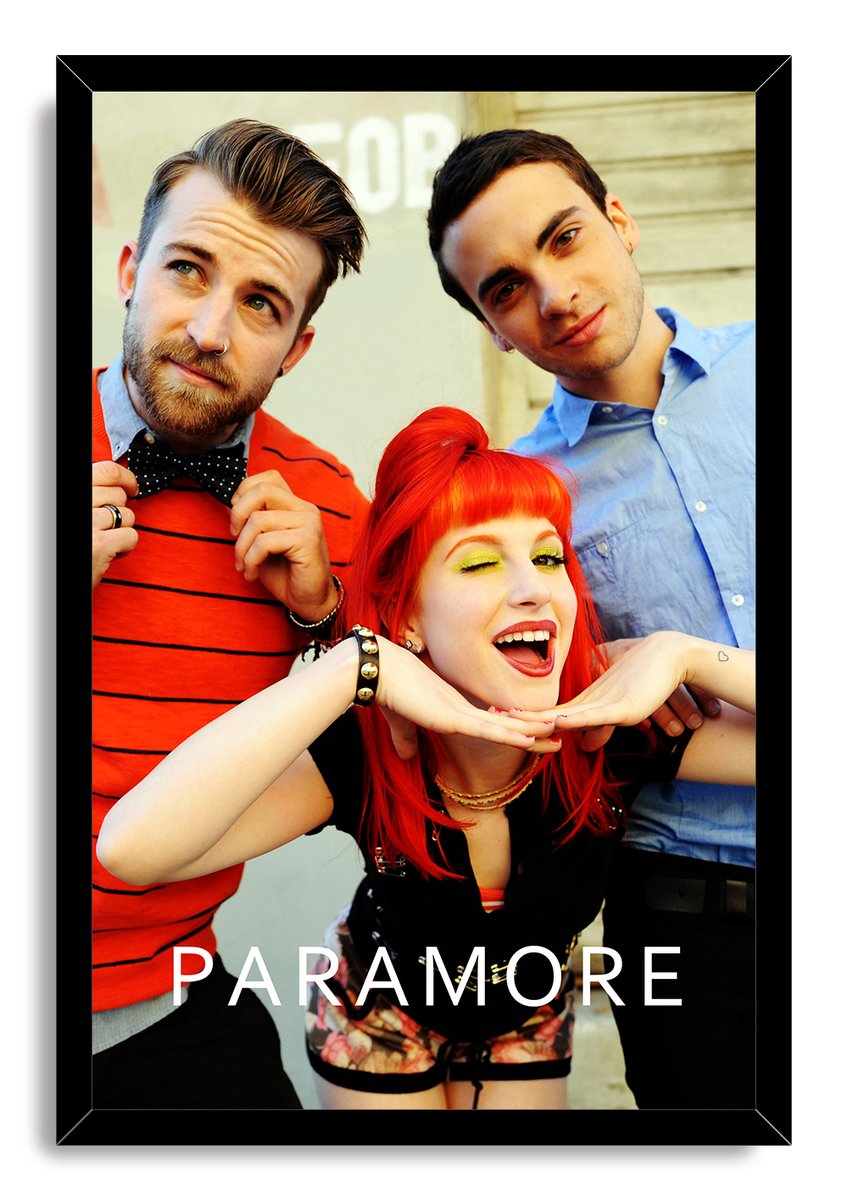 Paramore Band Decorative Painting (paper and canvas) art poster printing print
