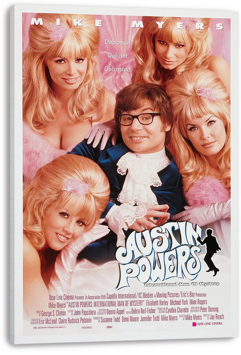Austin Powers International Man of Mystery Decorative Painting (paper and canvas) art poster printing print