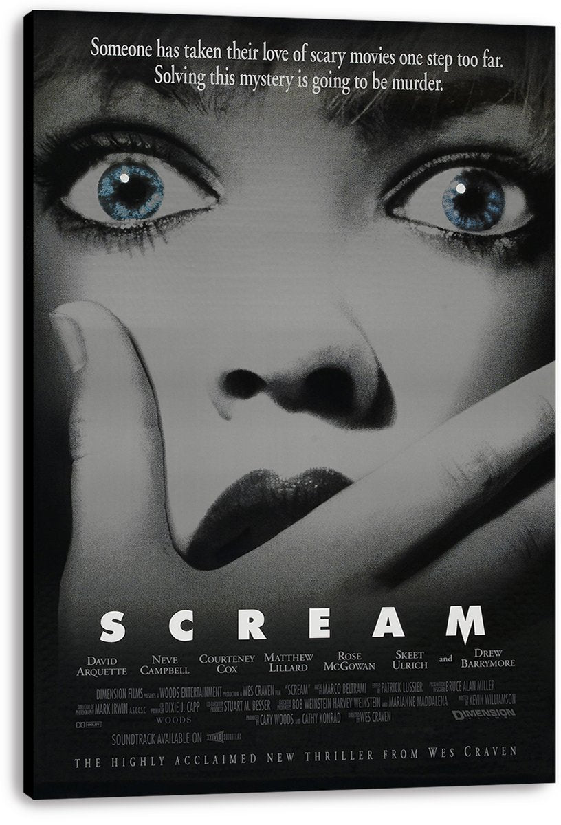 Scream Movie Decorative Painting (paper and canvas) art poster printing print