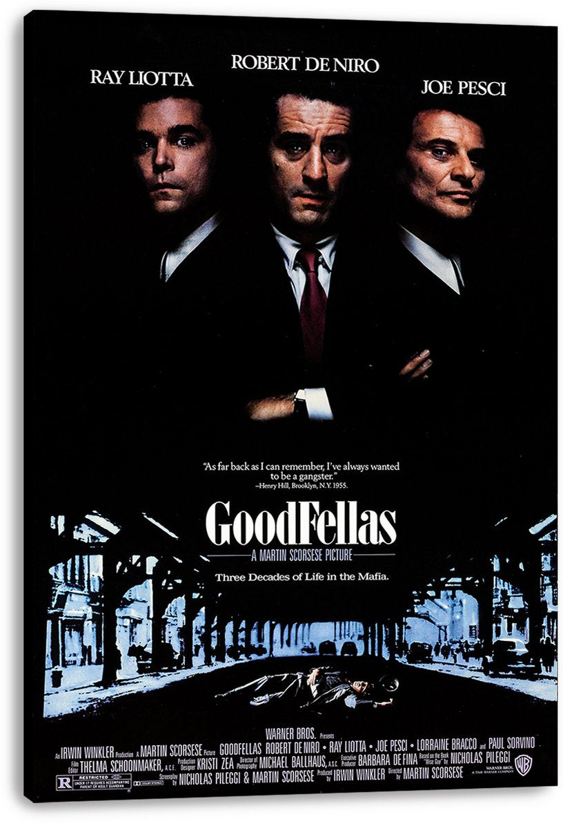 Goodfellas Movie Poster Decorative Painting (paper and canvas) art poster printing print