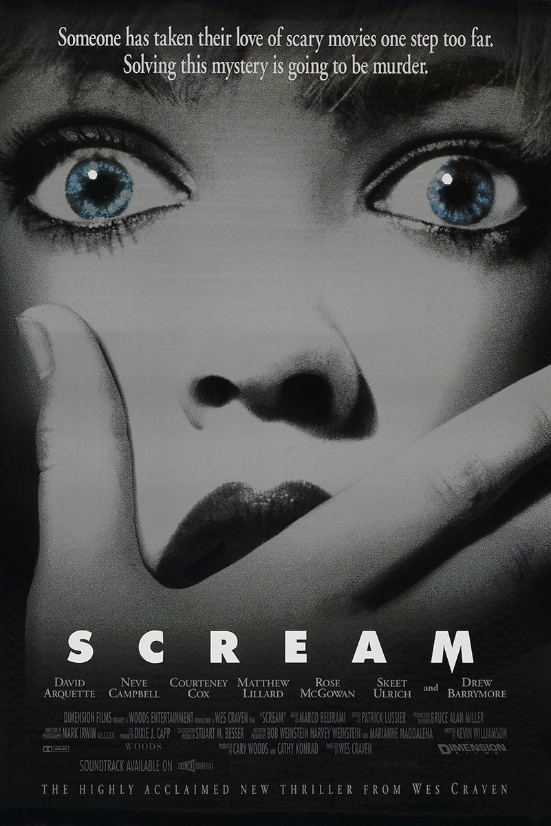 Scream Movie Decorative Painting (paper and canvas) art poster printing print