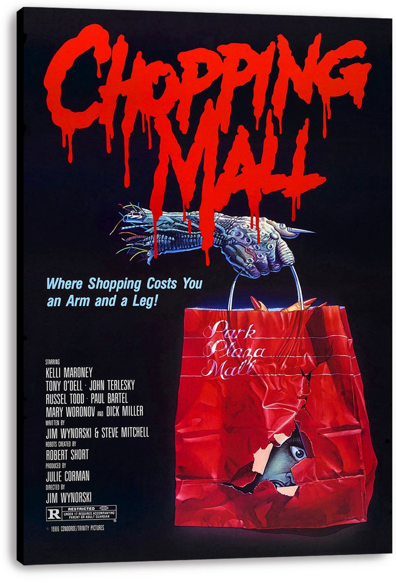 Chopping Mall Horror Movie Poster Decorative Painting (paper and canvas) art poster printing print