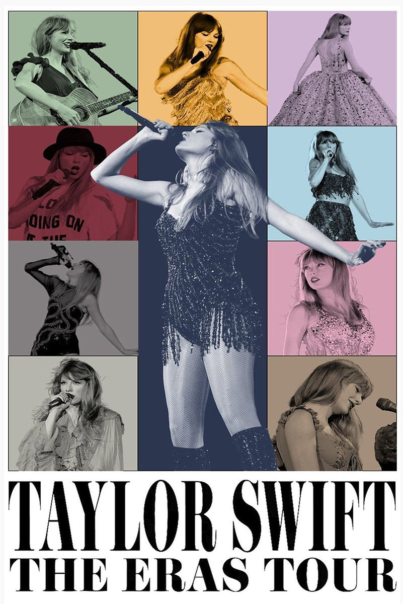 Taylor Swift The Eras Tour Decorative Painting (paper and canvas) art poster printing print