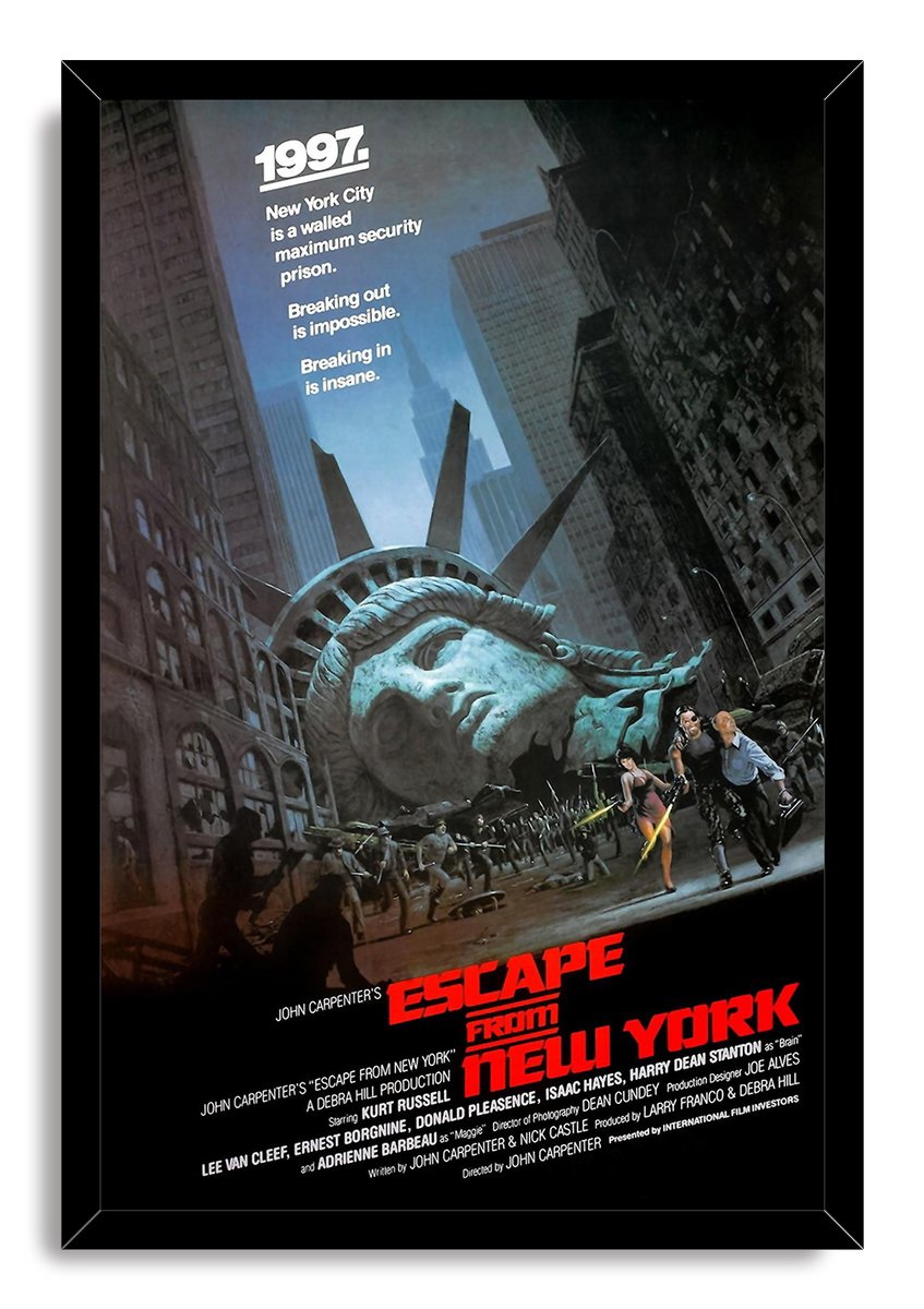Escape From New York Movie Poster Decorative Painting (paper and canvas) art poster printing print
