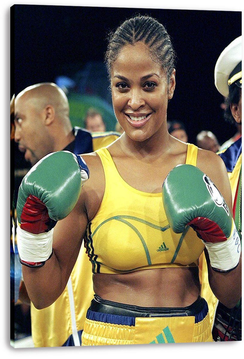 Laila Ali Boxer Decorative Painting (paper and canvas) art poster printing print
