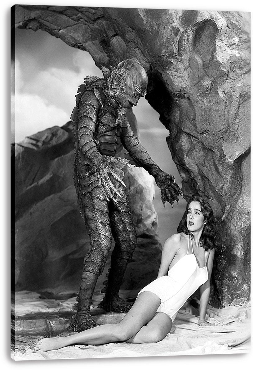 Creature From The Black Lagoon Decorative Painting (paper and canvas) art poster printing print