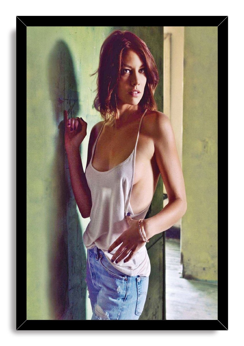 Lauren Cohan Decorative Painting (paper and canvas) art poster printing print