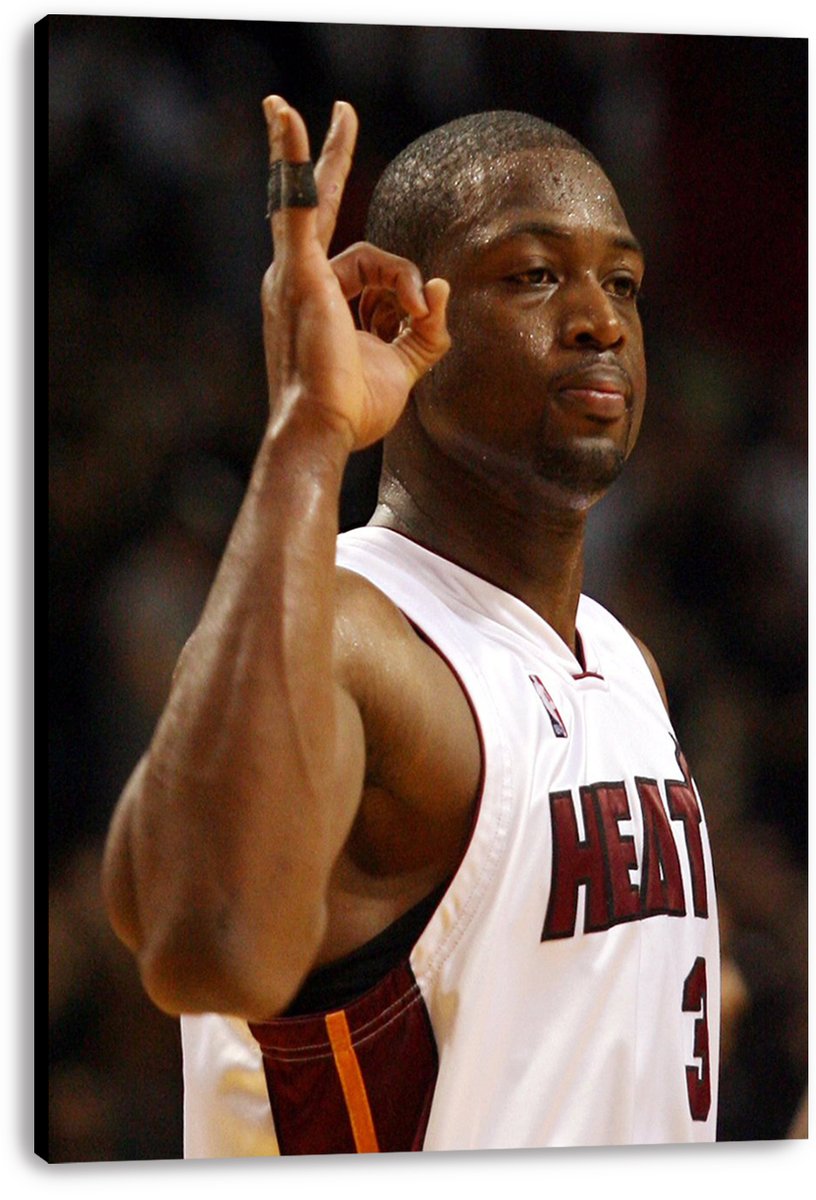 Dwyane Wade Decorative Painting (paper and canvas) art poster printing print