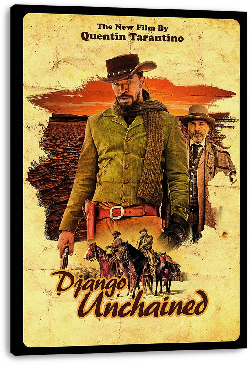 Django Unchained Movie Poster Decorative Painting (paper and canvas) art poster printing print