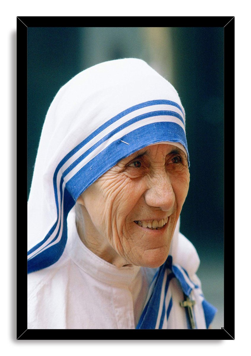 Mother Teresa Decorative Painting (paper and canvas) art poster printing print