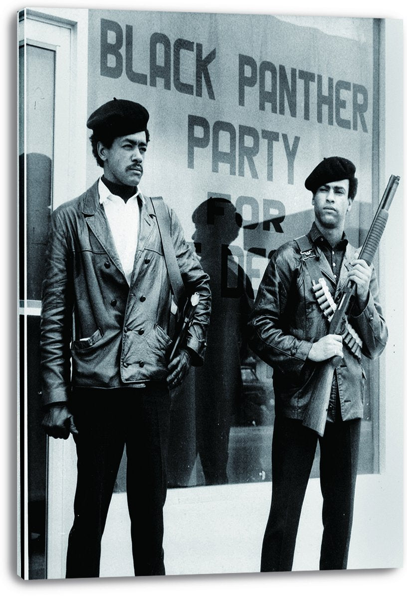 Black Panther Party Members Decorative Painting (paper and canvas) art poster printing print