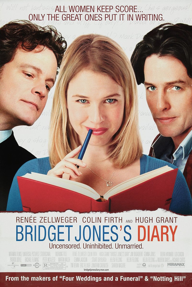 Bridget Jones's Diary Decorative Painting (paper and canvas) art poster printing print