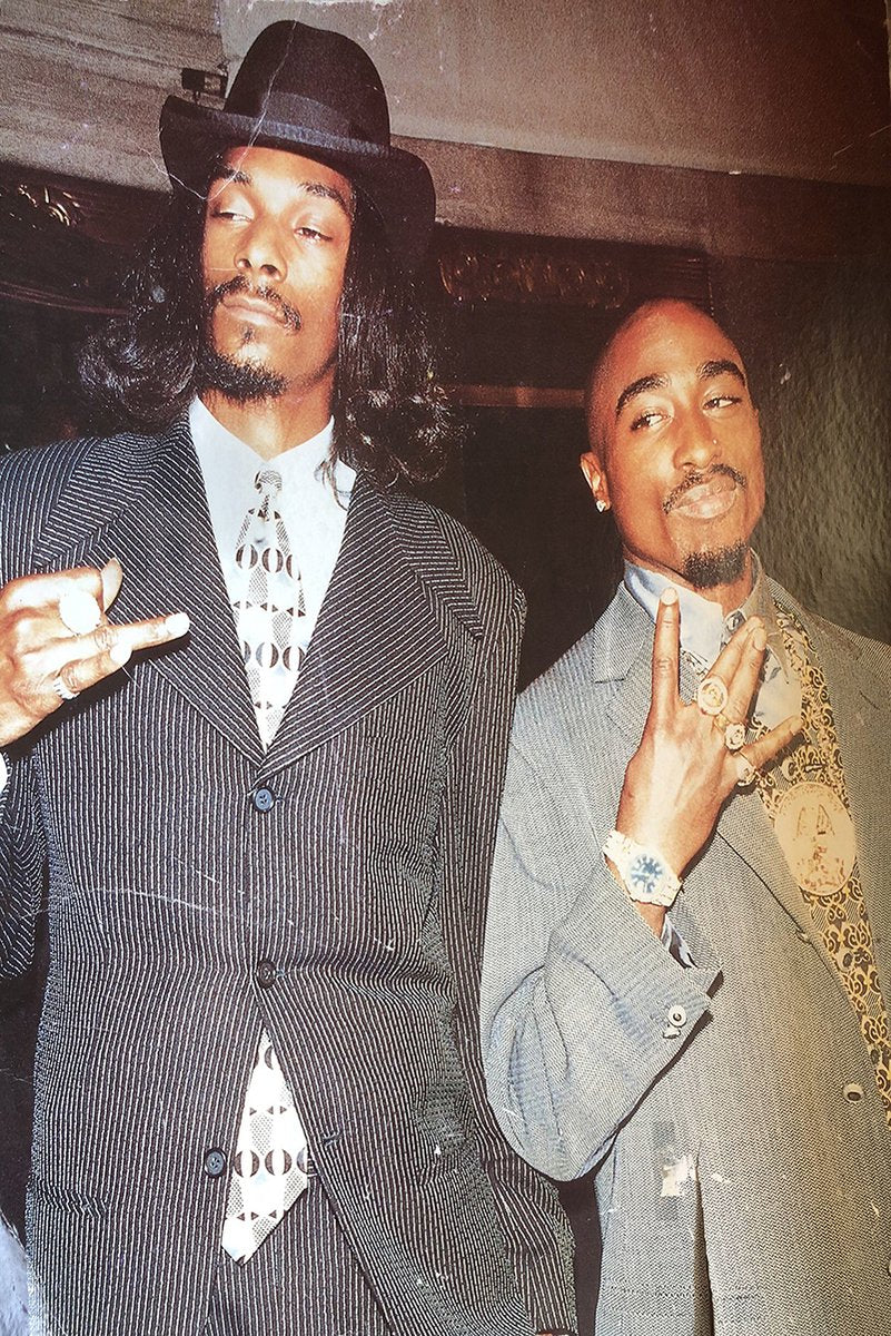Snoop Dogg and Tupac Shakur Decorative Painting (paper and canvas) art poster printing print