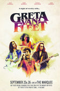 Greta Van Fleet Decorative Painting (paper and canvas) art poster printing print