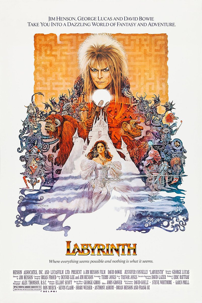Labyrinth Movie Poster Decorative Painting (paper and canvas) art poster printing print