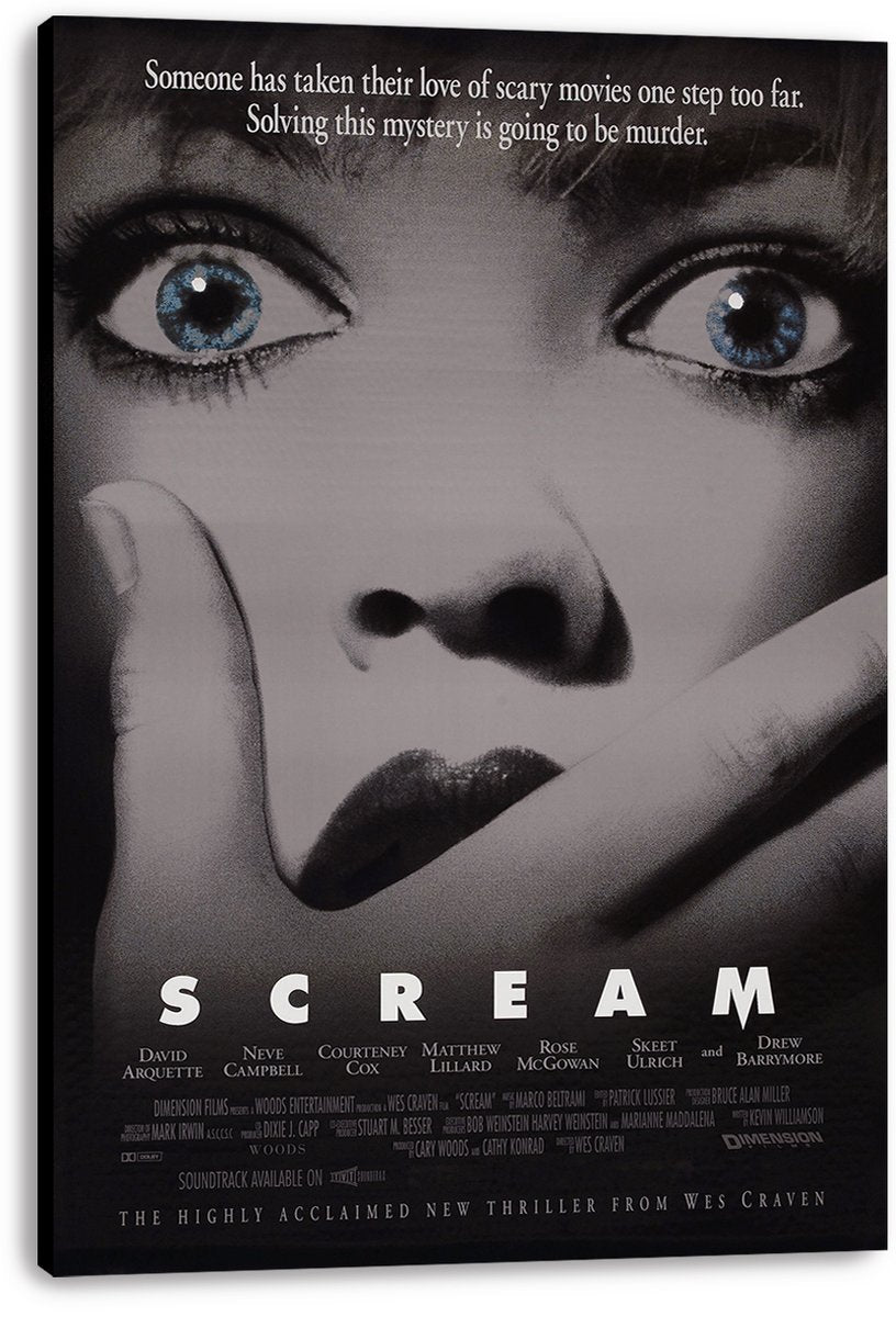 Scream Horror Movie Poster Decorative Painting (paper and canvas) art poster printing print