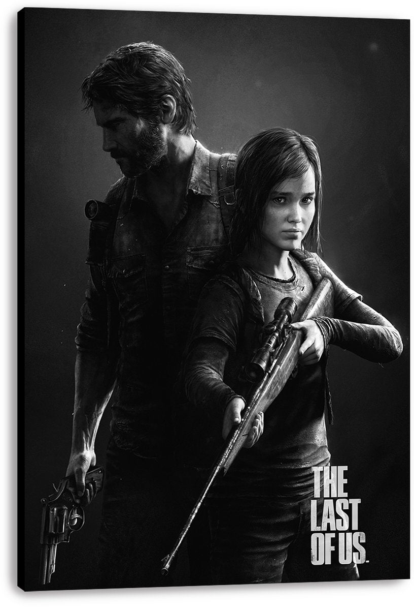The Last of Us Joel and Ellie Decorative Painting (paper and canvas) art poster printing print