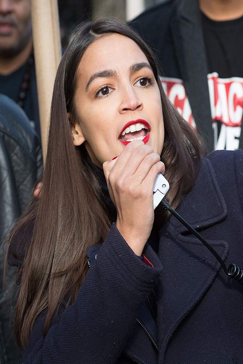 Alexandria Ocasio-Cortez Decorative Painting (paper and canvas) art poster printing print