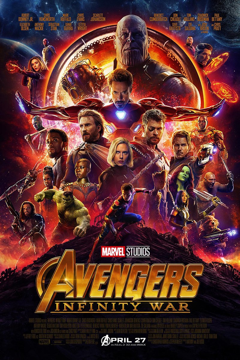 Avengers: Infinity War Decorative Painting (paper and canvas) art poster printing print