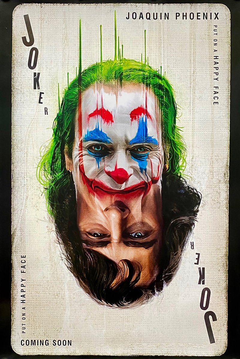 Joker Joaquin Phoenix Decorative Painting (paper and canvas) art poster printing print