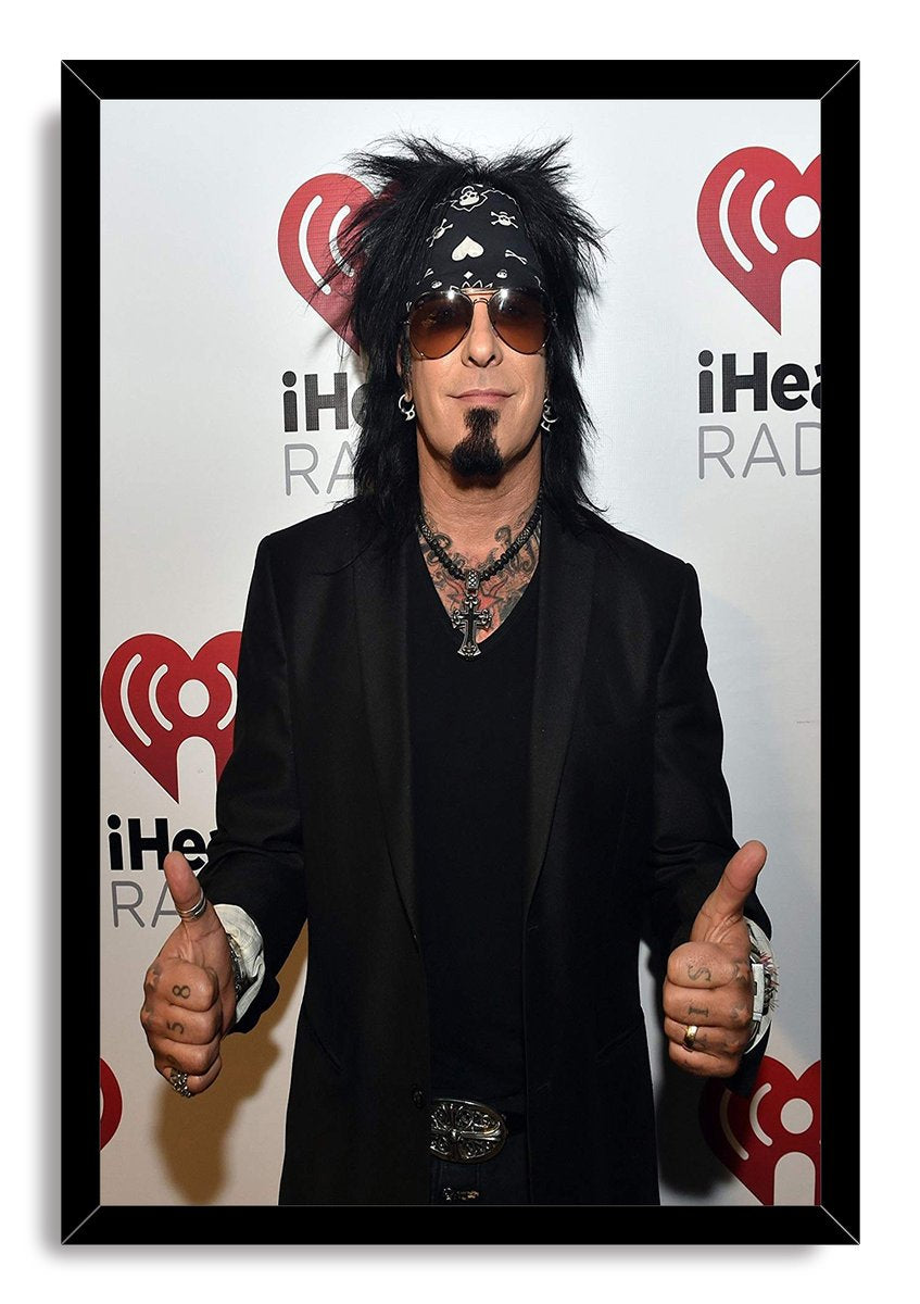 Nikki Sixx (Mötley Crüe) Decorative Painting (paper and canvas) art poster printing print