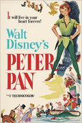 Peter Pan Disney Decorative Painting (paper and canvas) art poster printing print