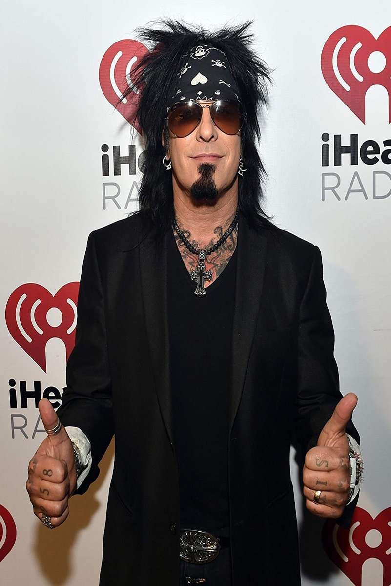 Nikki Sixx (Mötley Crüe) Decorative Painting (paper and canvas) art poster printing print
