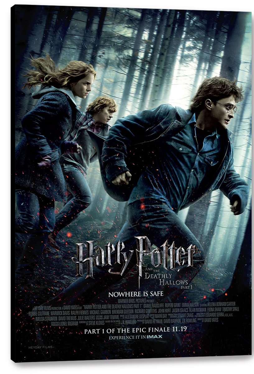 Harry Potter and the Deathly Hallows Part 1 Decorative Painting (paper and canvas) art poster printing print