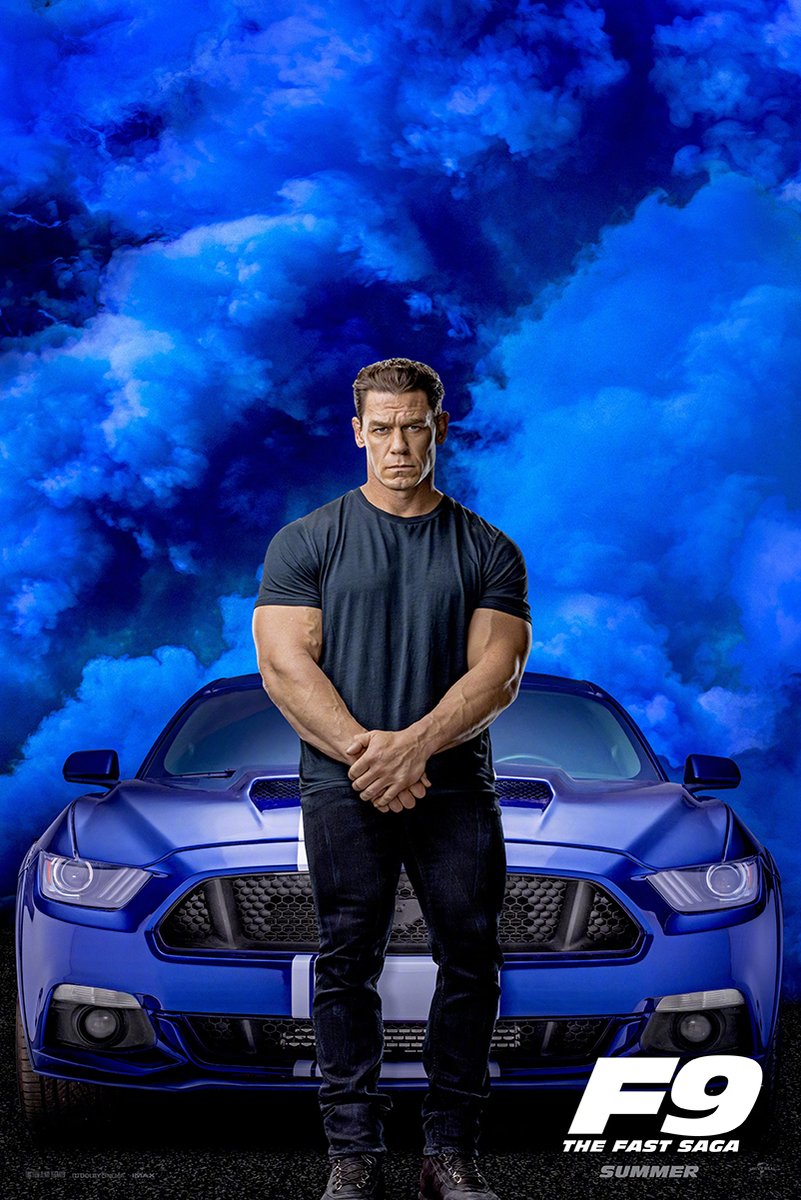 John Cena F9 Movie Decorative Painting (paper and canvas) art poster printing print