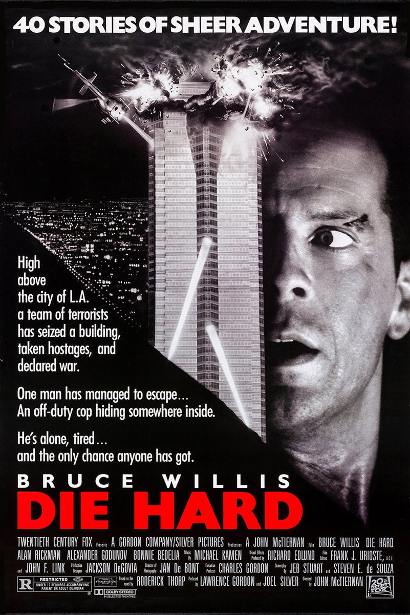 Die Hard Movie Poster Decorative Painting (paper and canvas) art poster printing print
