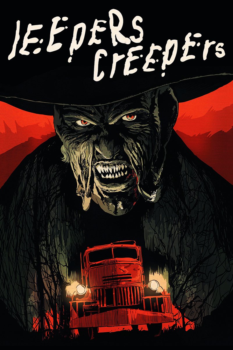 Jeepers Creepers Monster Decorative Painting (paper and canvas) art poster printing print