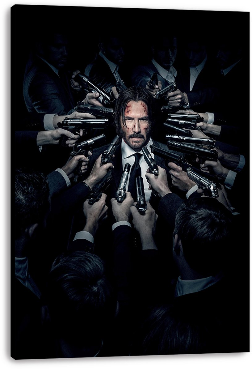 John Wick Decorative Painting (paper and canvas) art poster printing print