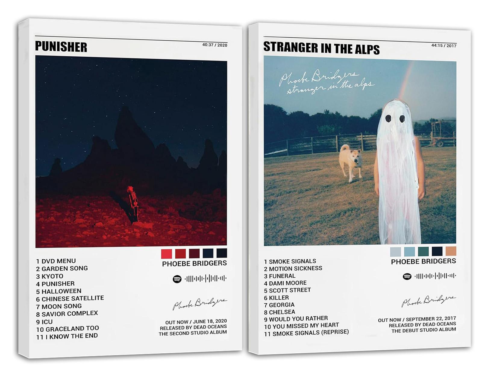Phoebe Bridgers A Set Of 2 Music Posters (Paper and Canvas) Art Poster Printing Print