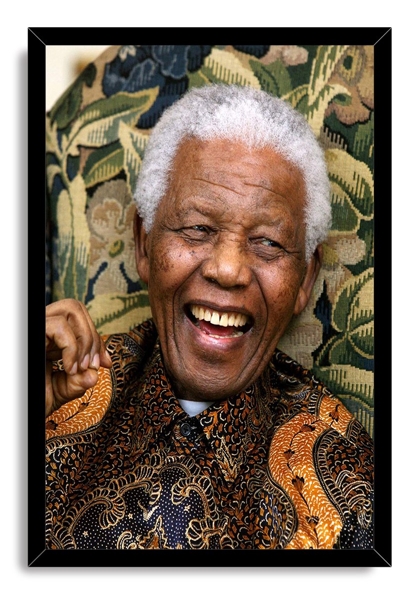 Nelson Mandela Decorative Painting (paper and canvas) art poster printing print
