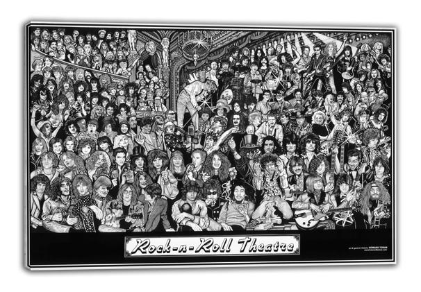 Print Rock Metal Alt Punk Music Bands (Paper and Canvas) Art Poster Printing Print