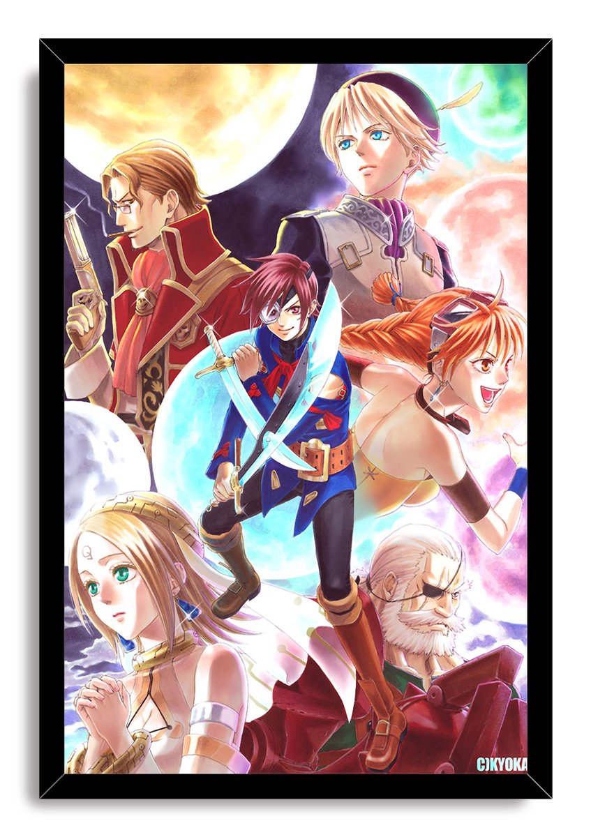 Fantasy Adventure Anime Characters Decorative Painting (paper and canvas) art poster printing print