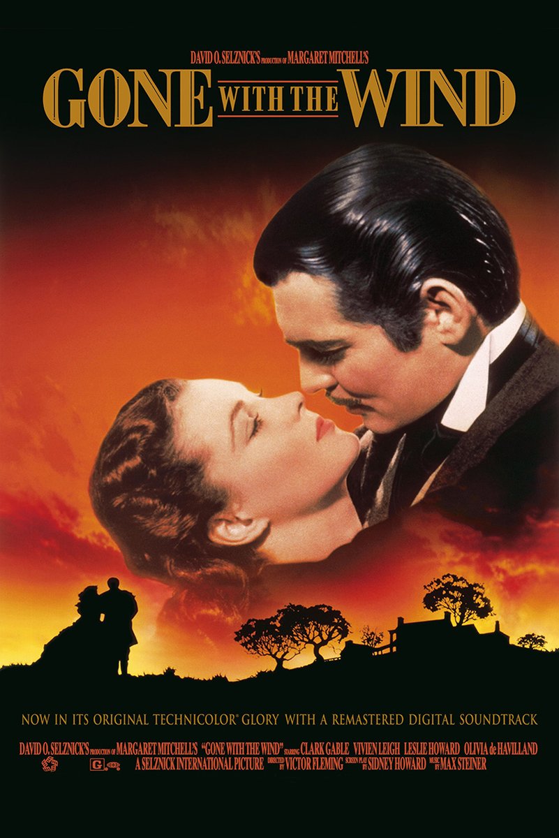 Gone With the Wind Decorative Painting (paper and canvas) art poster printing print