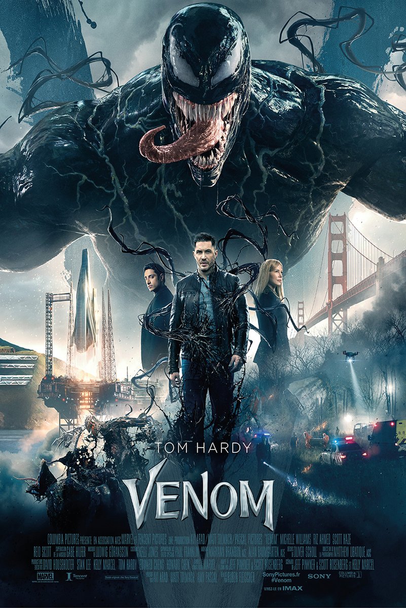 Venom Movie Tom Hardy Decorative Painting (paper and canvas) art poster printing print