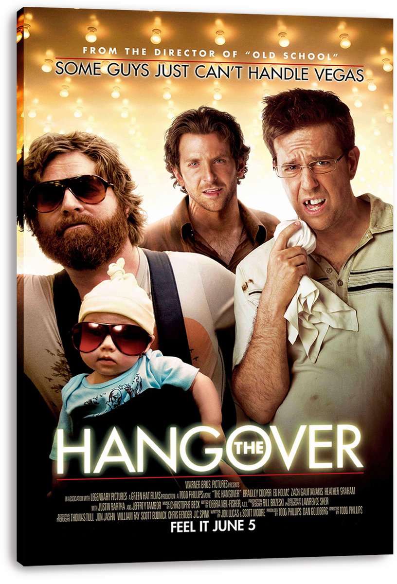 The Hangover Movie Characters Decorative Painting (paper and canvas) art poster printing print
