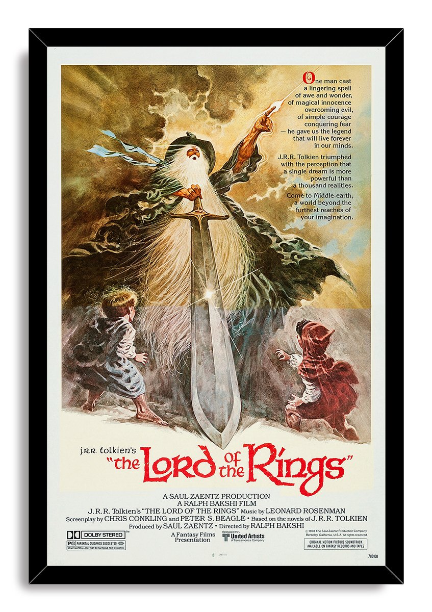 Lord of the Rings Gandalf Decorative Painting (paper and canvas) art poster printing print