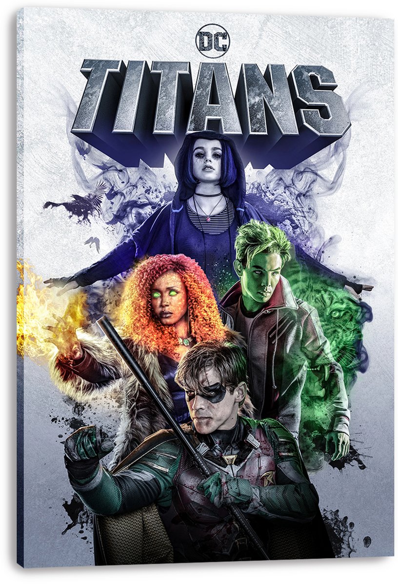 Titans TV Series Decorative Painting (paper and canvas) art poster printing print
