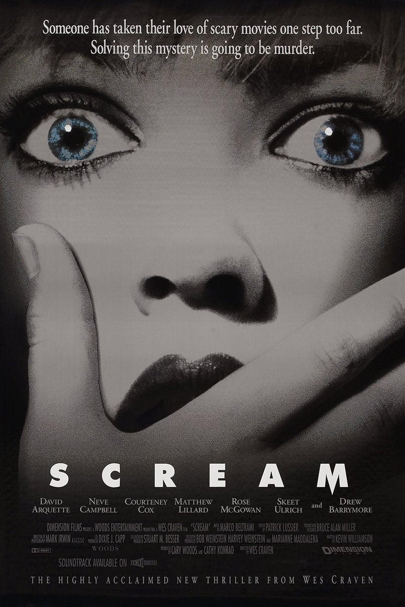 Scream Movie Poster Decorative Painting (paper and canvas) art poster printing print