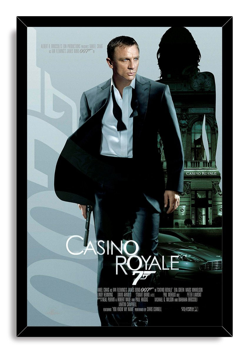 James Bond (Daniel Craig) Casino Royale Decorative Painting (paper and canvas) art poster printing print