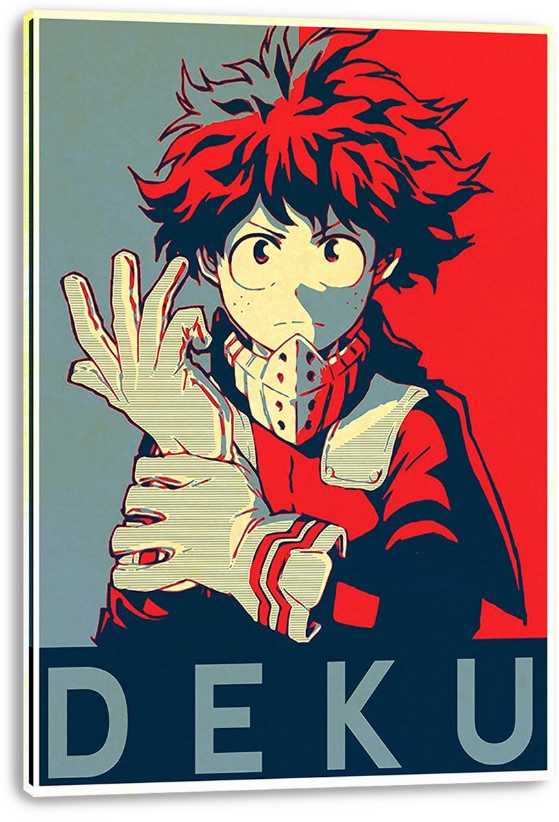 Deku My Hero Academia Decorative Painting (paper and canvas) art poster printing print